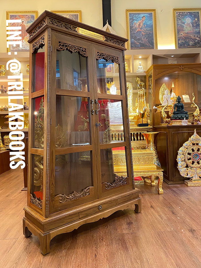 ตู้พระไตรปิฎก ไม้สัก โบราณ  ราคา 12000 บาท