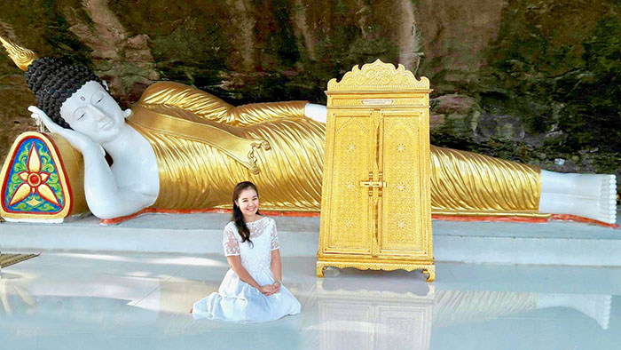 ตู้พระไตรปิฎกปิดทอง ทั้งหลัง ตู้พระไตรปิฎกปิดทอง ทั้งหลัง