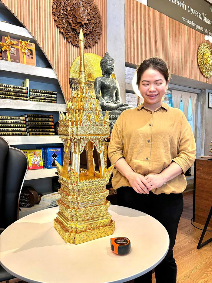 Busabok (Miniature Pavilion) บุษบกไม้สักทอง งานประณีตศิลป์ Busabok (Miniature Pavilion) บุษบกไม้สักทอง งานประณีตศิลป์