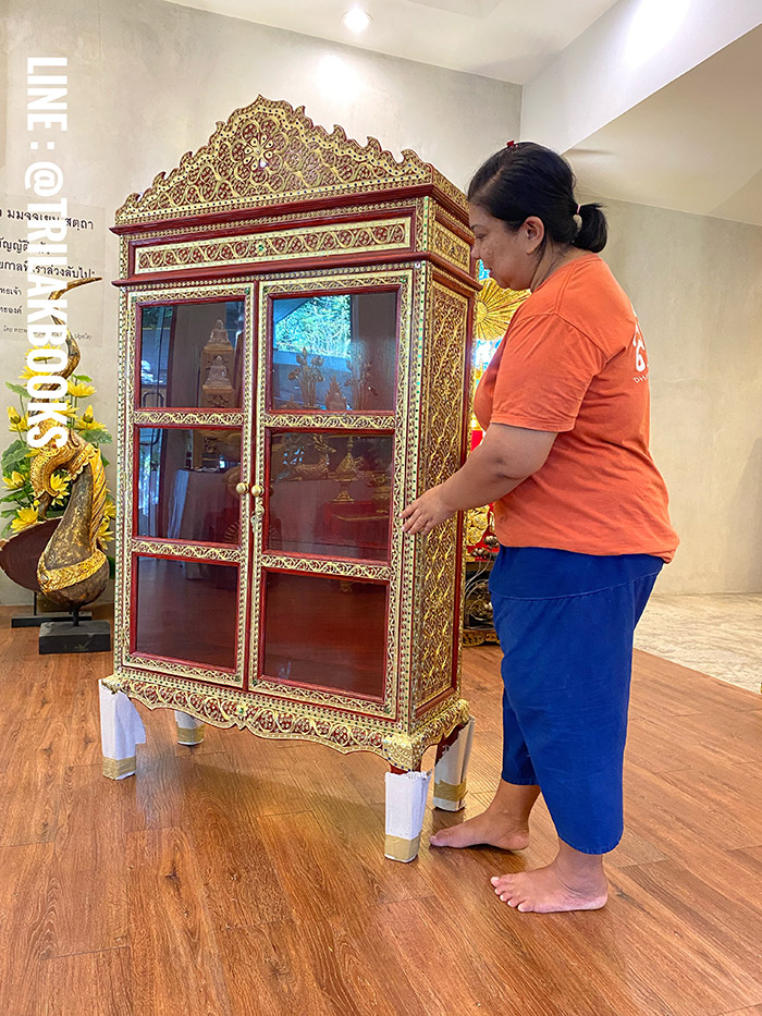 ตู้พระไตรปิฎกสีแดงประดับจั่วด้านบน สำหรับใส่หนังสือพระไตรปิฎก 45 เล่มภาษาไทย
ราคาตู้พระไตรปิฎก 9,500.- ตู้พระไตรปิฎกสีแดงประดับจั่วด้านบน สำหรับใส่หนังสือพระไตรปิฎก 45 เล่มภาษาไทย
ราคาตู้พระไตรปิฎก 9,500.-