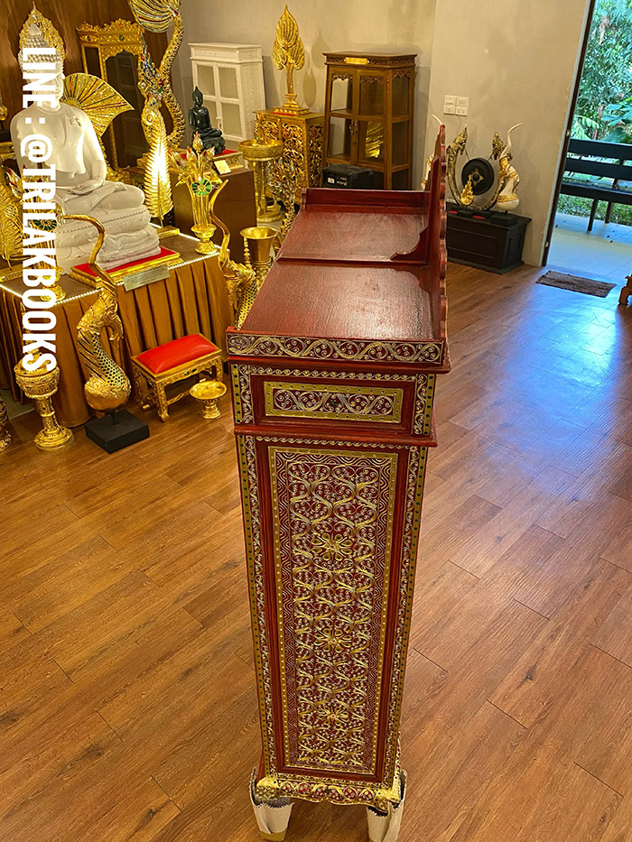 ตู้พระไตรปิฎกสีแดงประดับจั่วด้านบน สำหรับใส่หนังสือพระไตรปิฎก 45 เล่มภาษาไทย
ราคาตู้พระไตรปิฎก 9,500.- ตู้พระไตรปิฎกสีแดงประดับจั่วด้านบน สำหรับใส่หนังสือพระไตรปิฎก 45 เล่มภาษาไทย
ราคาตู้พระไตรปิฎก 9,500.-