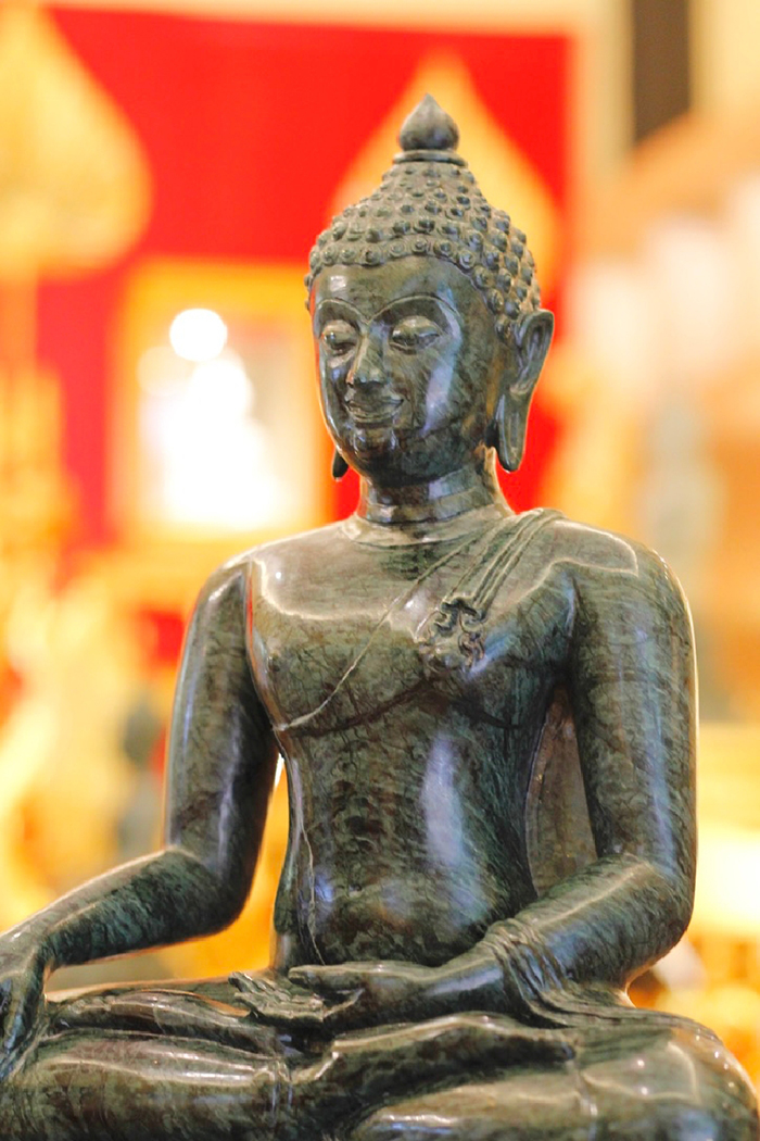 พระพุทธรูปแกะสลัก ปางมารวิชัย (ปางชนะมาร) 
ขนาด หน้าตัก 9 นิ้ว แกะสลักจากหินอ่อนเขียวประเทศอินเดีย พระพุทธรูปแกะสลัก ปางมารวิชัย (ปางชนะมาร) 
ขนาด หน้าตัก 9 นิ้ว แกะสลักจากหินอ่อนเขียวประเทศอินเดีย