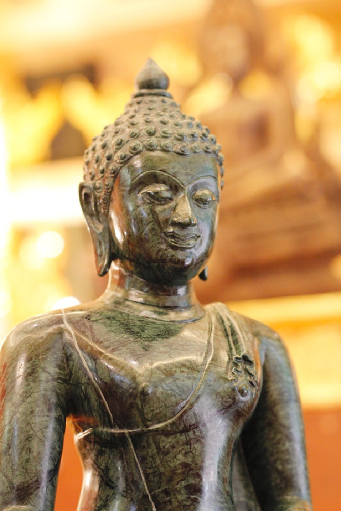 พระพุทธรูปแกะสลัก ปางมารวิชัย (ปางชนะมาร) 
ขนาด หน้าตัก 9 นิ้ว แกะสลักจากหินอ่อนเขียวประเทศอินเดีย พระพุทธรูปแกะสลัก ปางมารวิชัย (ปางชนะมาร) 
ขนาด หน้าตัก 9 นิ้ว แกะสลักจากหินอ่อนเขียวประเทศอินเดีย